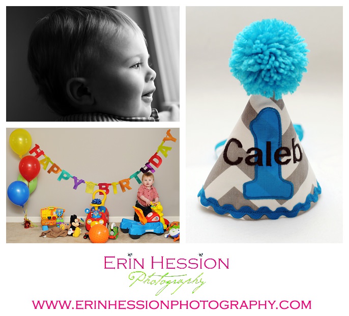 Caleb’s 1st Birthday!! | Erin Hession Photography